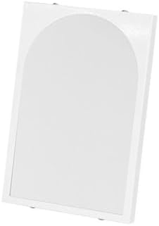 Vanity Makeup Mirror Minimalist White Wall Mounted