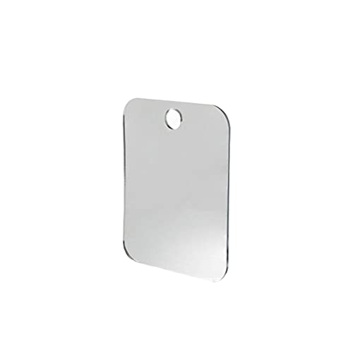Shatterproof Shower Mirror Fogless for Shaving and Travel