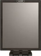 GOODY Ace Fog Resistant Shower Mirror Black