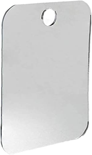 U-K 1pc Portable Fogless Acrylic Shower Mirror