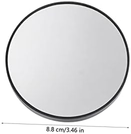 BESTYASH 15x Magnifying Round Mirror with Suction Cups
