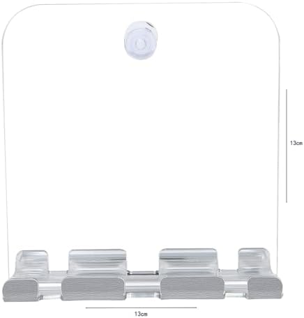 Fogless Mirror with Hook - Shatterproof ABS Bathroom Mirror