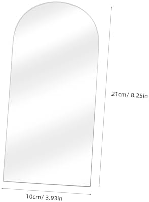 STOBAZA Irregular Shape Acrylic Wall Mirror for Home Office