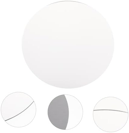 SOIMISS Round Acrylic Makeup Mirror for Home Decor