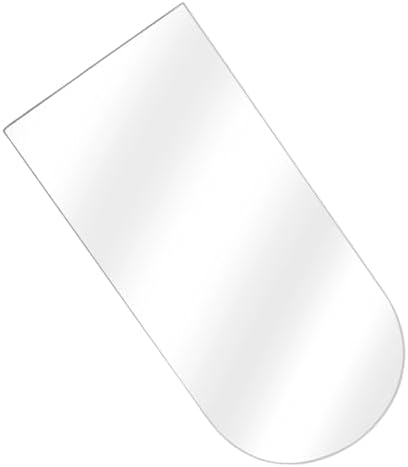 PRETYZOOM Irregular Acrylic Wall Mirror for Vanity and Dorm Use