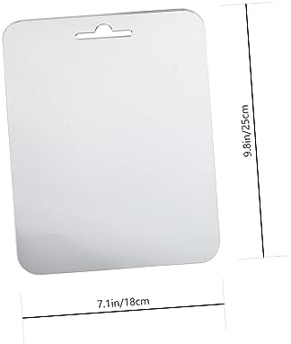 Fogless Portable LED Mirror Set for Bathroom Shaving and Makeup