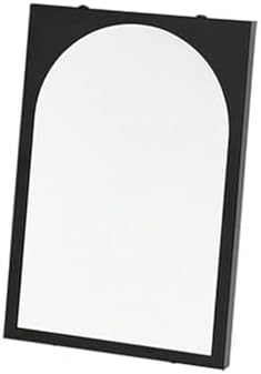 ZYYASHSV Minimalist Makeup Mirror Black