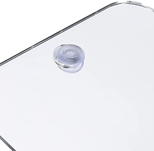 Agatige Shaving Mirror with Shaver Hook and Shatterproof Design