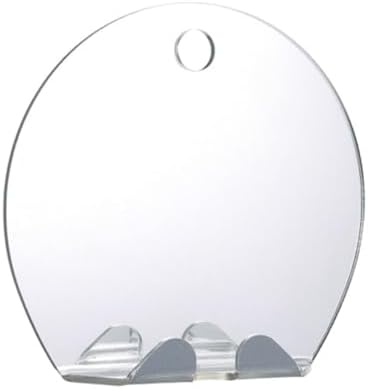 Shatterproof Acrylic Anti-Fog Shower Mirror with Hook