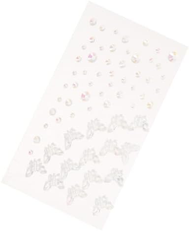 Gems Stickers for Face Makeup Butterfly Tear Diamond Adhesive 1