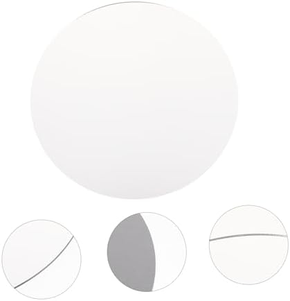 Round Acrylic Mirror for Makeup Decor