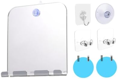 Anti-Fog Shower Mirror Shatterproof Acrylic