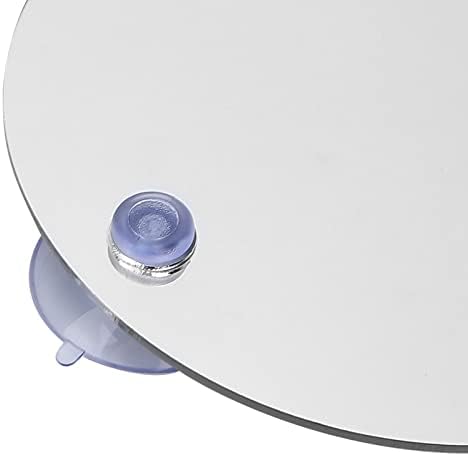 Fogless Round Mirror with Suction Hook for Shaving and Makeup