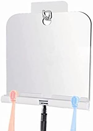 Shatterproof Fogless Shower Mirror with Hook