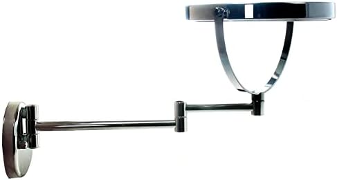 AMHIL Foldable Two-Sided Vanity Mirror Wall Mount