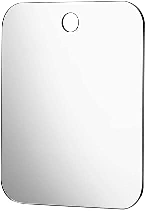 Acrylic Shower Shaving Mirror for Men Women Anti-Fog Travel