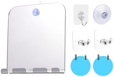 BEAHING Anti-Fog Shaving Mirror with Razor Hook