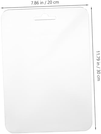 Beatifufu Travel Shaving Mirror 30x20cm Fogless Unbreakable