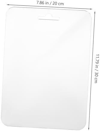 BESTYASH Large Fogless Shower Mirror 30x20cm Shatterproof Acrylic for Travel