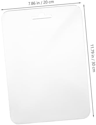 MERRYHAPY Fogless Acrylic Mirror 30x20cm Shaver Shower Wall Hanging