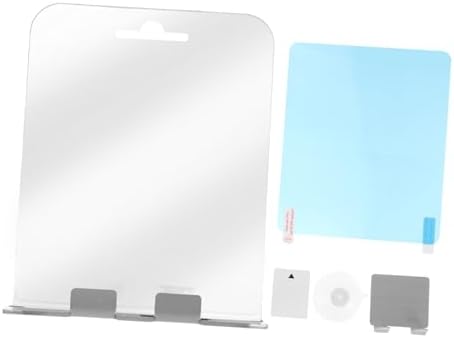 Fogless Shower Mirror with Shelf and Hooks