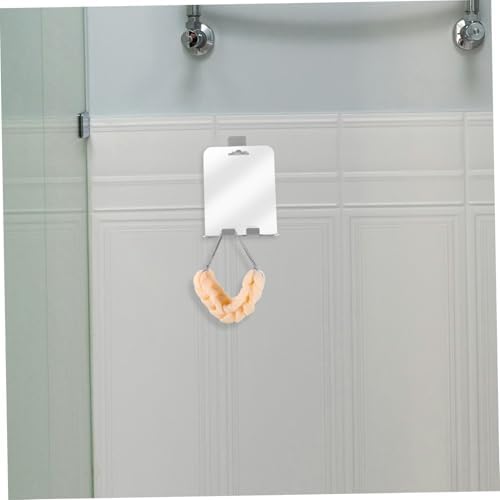 PRETYZOOM Wall Mount Shower Mirror with Razor Holder