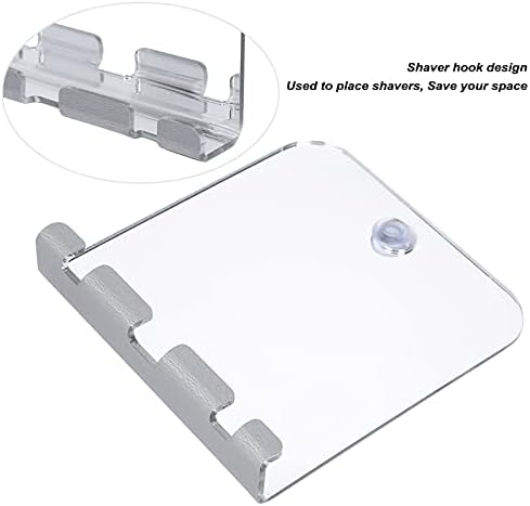 Ciciglow Shower Mirror with Hook and Anti-Fog Function