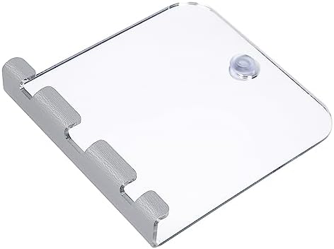 JUOPZKENN Fogless Shower Mirror with Shaving Holder