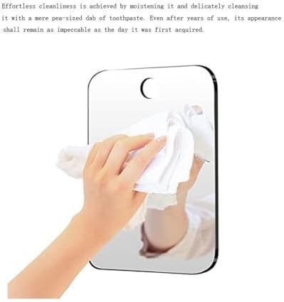 Safe Durable Fogless Shower Mirror 13x17cm 1