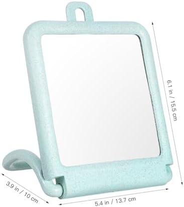 HAPINARY Led Vanity Mirror for Desk Wall Mountable Makeup Mirror