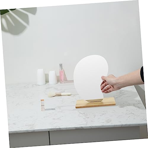 ULTECHNOVO Acrylic Flip Cosmetic Mirror Simple Shape Design Easy to Use