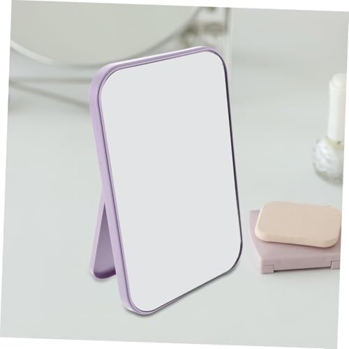 Beaupretty 2Pcs Portable Dual Use Vanity Mirror