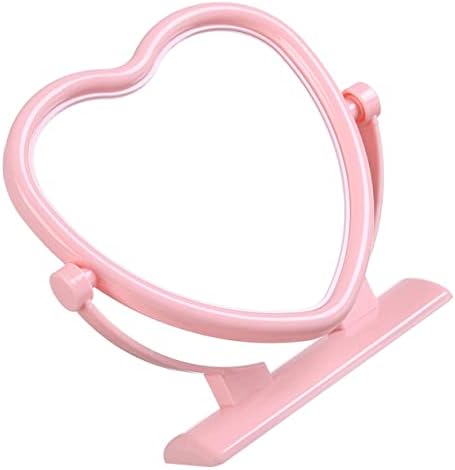 VICASKY Heart Shaped Double Sided Makeup Mirror