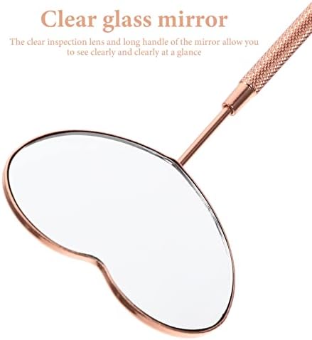 Beaupretty Half-Moon Eyelash Mirror for Home and Salon Use