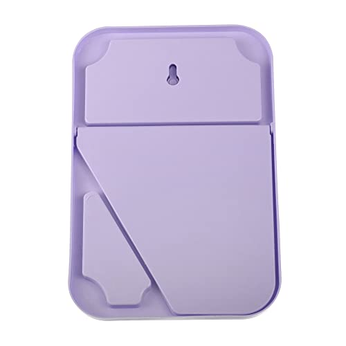 VOCOSTE Foldable HD Square Makeup Mirror Purple 8x6 Inch