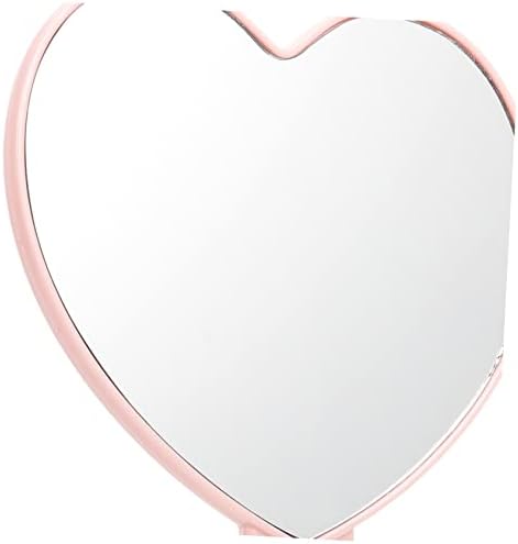 Mipcase Heart Shaped Travel Makeup Mirror