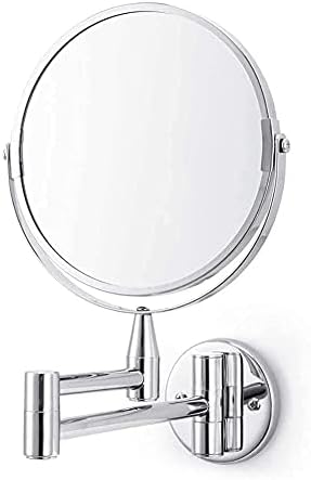 LCARY Wall Mounted Makeup Mirror 7 1X5X Magnification