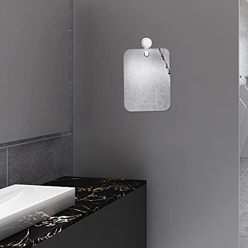 Acinkeety Acrylic Shower Mirror - Portable Wall Hanging Shave Mirror