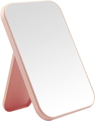 DVHOK 8-Inch Desktop Makeup Mirror with Hanging Design