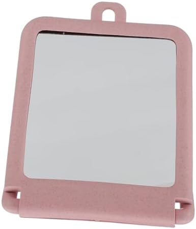 Hanging Makeup Mirror with Stand Black Vanity Wall Mounted