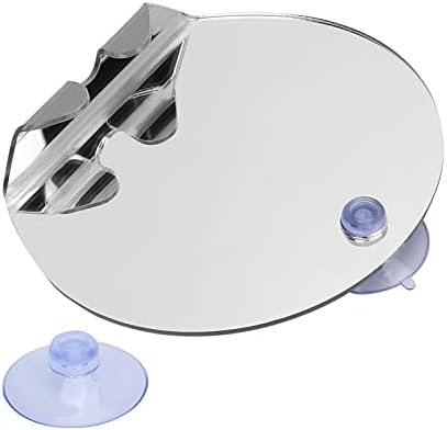 TITA-DONG Fogless Round Shower Mirror with Suction