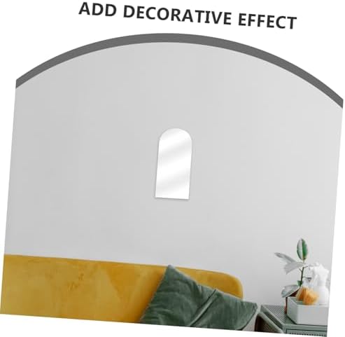 VOSAREA Portable Irregular Acrylic Mirror Wall Decor