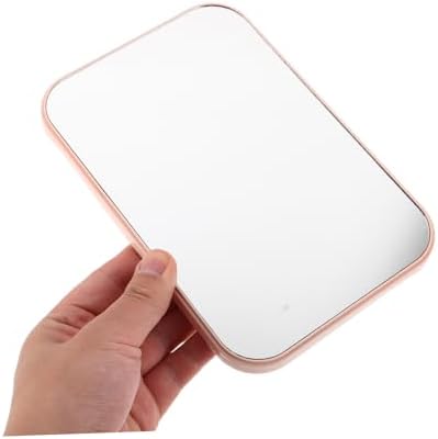 2pcs Portable Makeup Mirror with Wall Mount and Desktop Stand 1