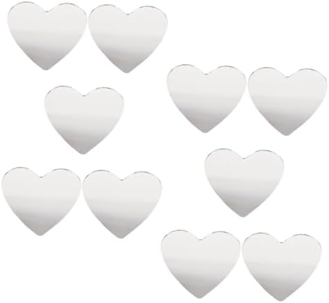 DOITOOL 10pcs Glass Mirror DIY Kit for Makeup and Crafts