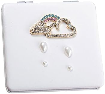 SAFIGLE Dual Sided Travel Makeup Mirror