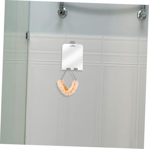 PAMINGONO Anti-Fog Shower Mirror with Razor Holder and Hooks