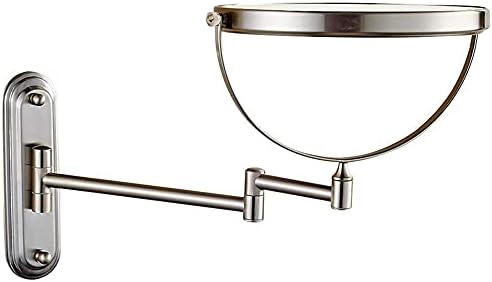 DEIHGE Wall-Mounted Brass Makeup Mirror