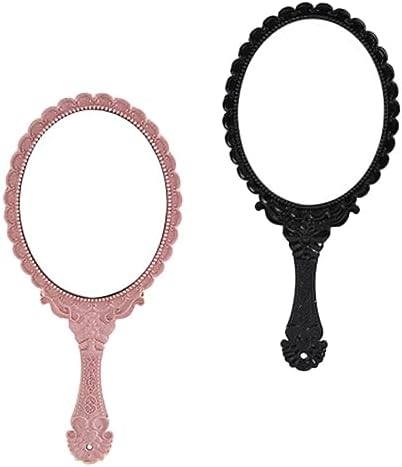 DOITOOL 2pcs LED Travel Makeup Mirror Set