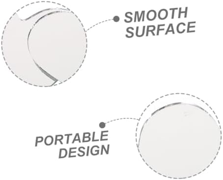 DOITOOL 10pcs Glass Mirror DIY Kit for Makeup and Crafts