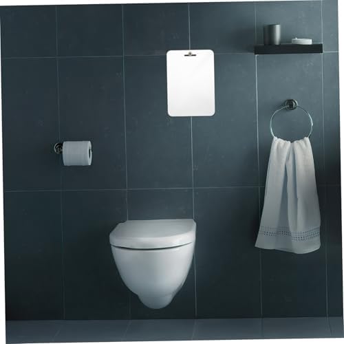 NIYANGLE 1set Unbreakable Fogless Acrylic Mirror for Shower Wall 1